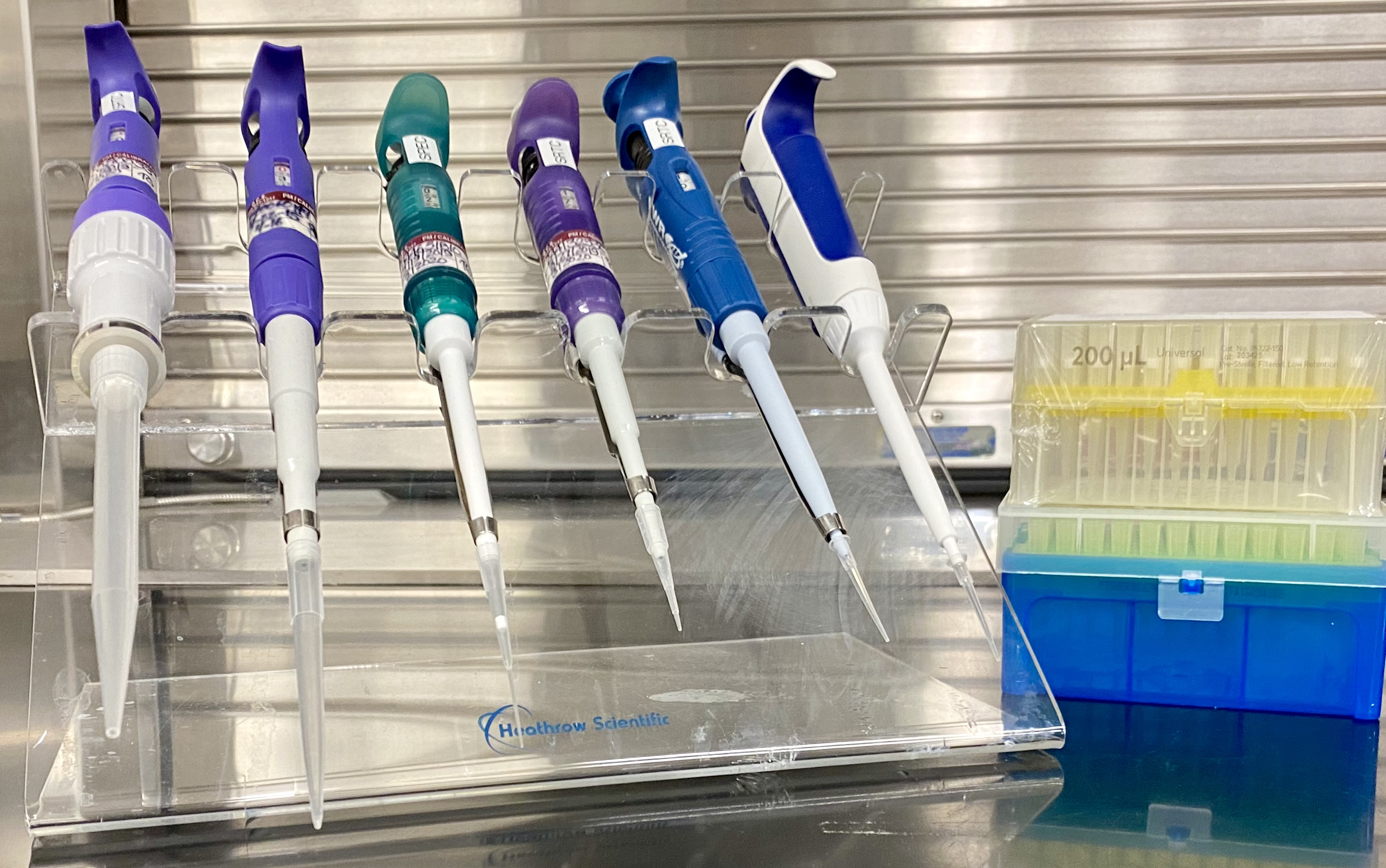 Pipetter and Pipet Tip Boxes
